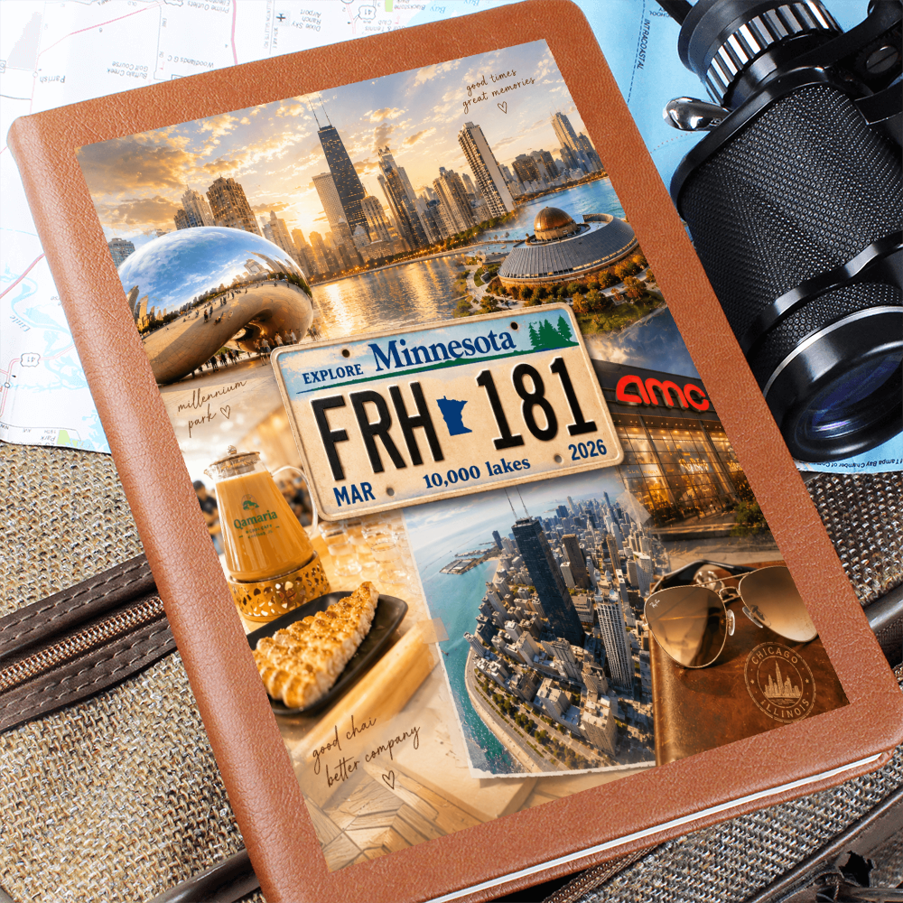Custom Personalized Graphic Journal