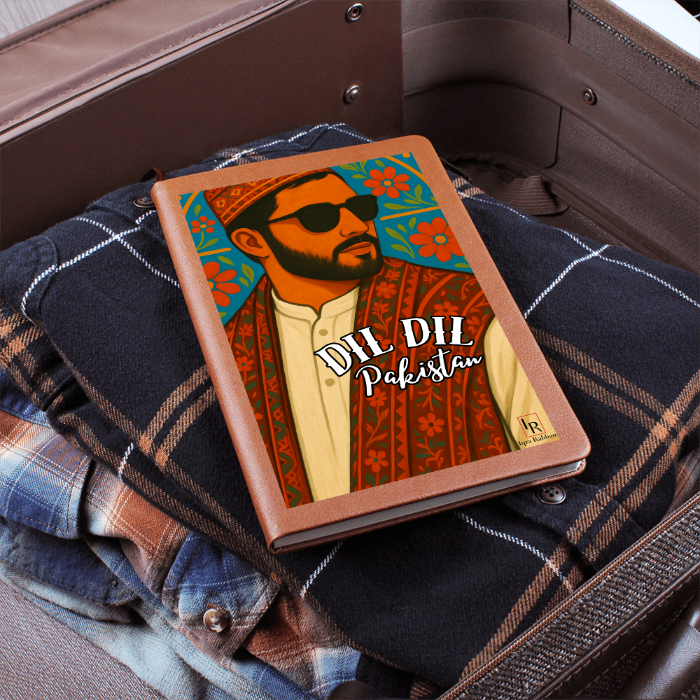 Dil Dil Pakistan Graphic Leather Journal