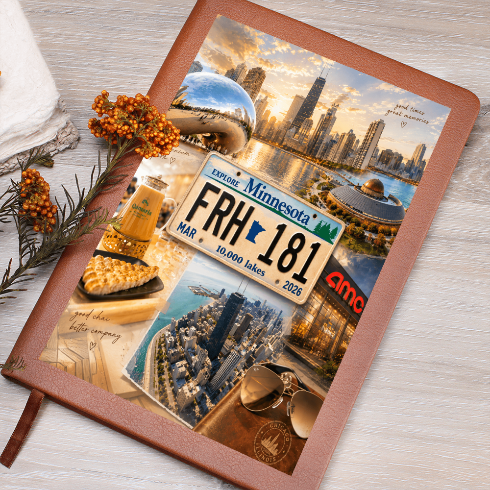 Custom Personalized Graphic Journal
