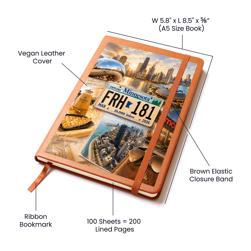 Custom Personalized Graphic Journal