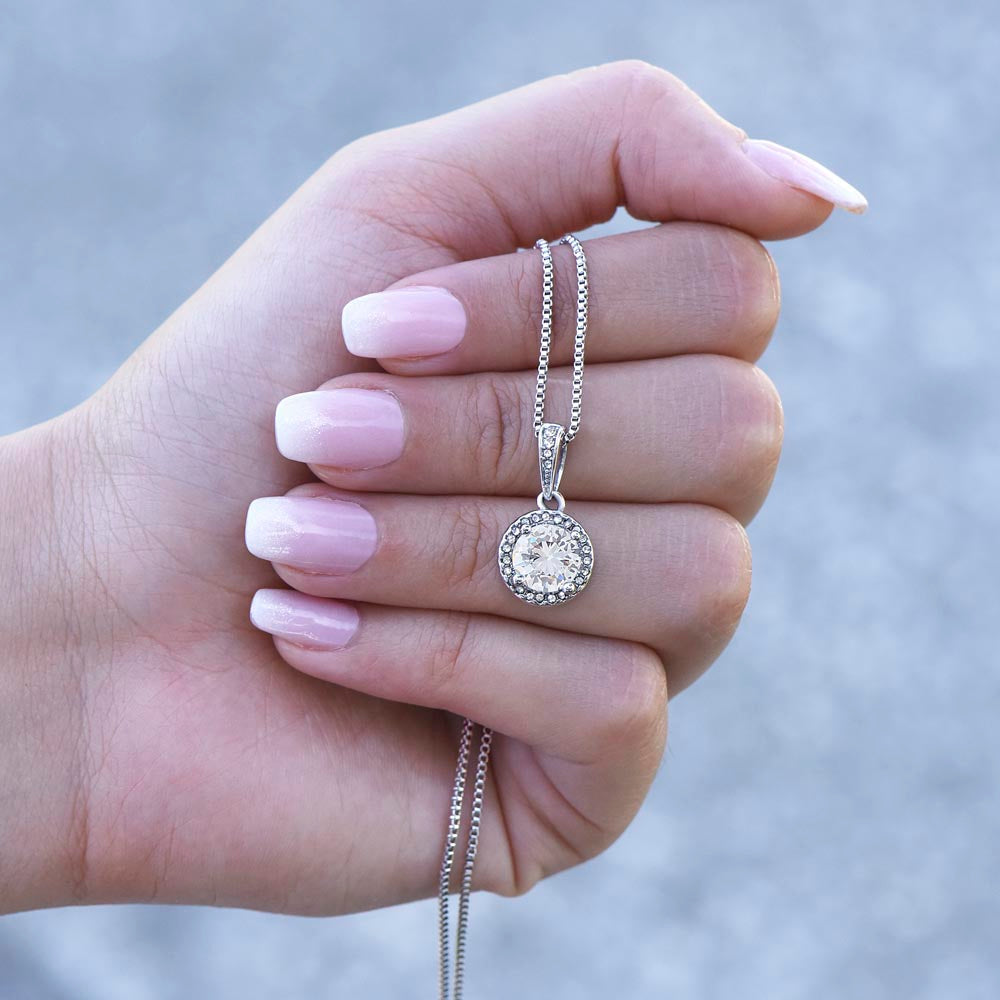 To My Loving Daughter Eternal Hope Necklace Gift For Her