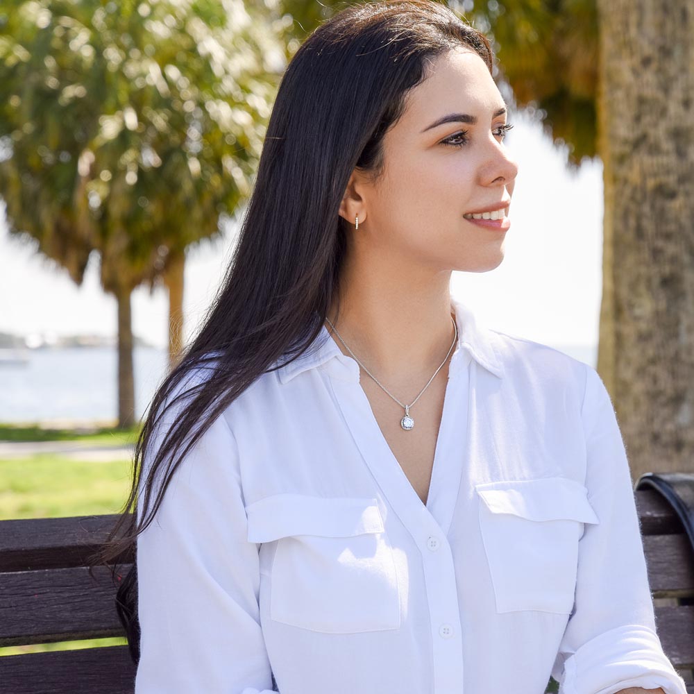 To My Loving Daughter Eternal Hope Necklace Gift For Her