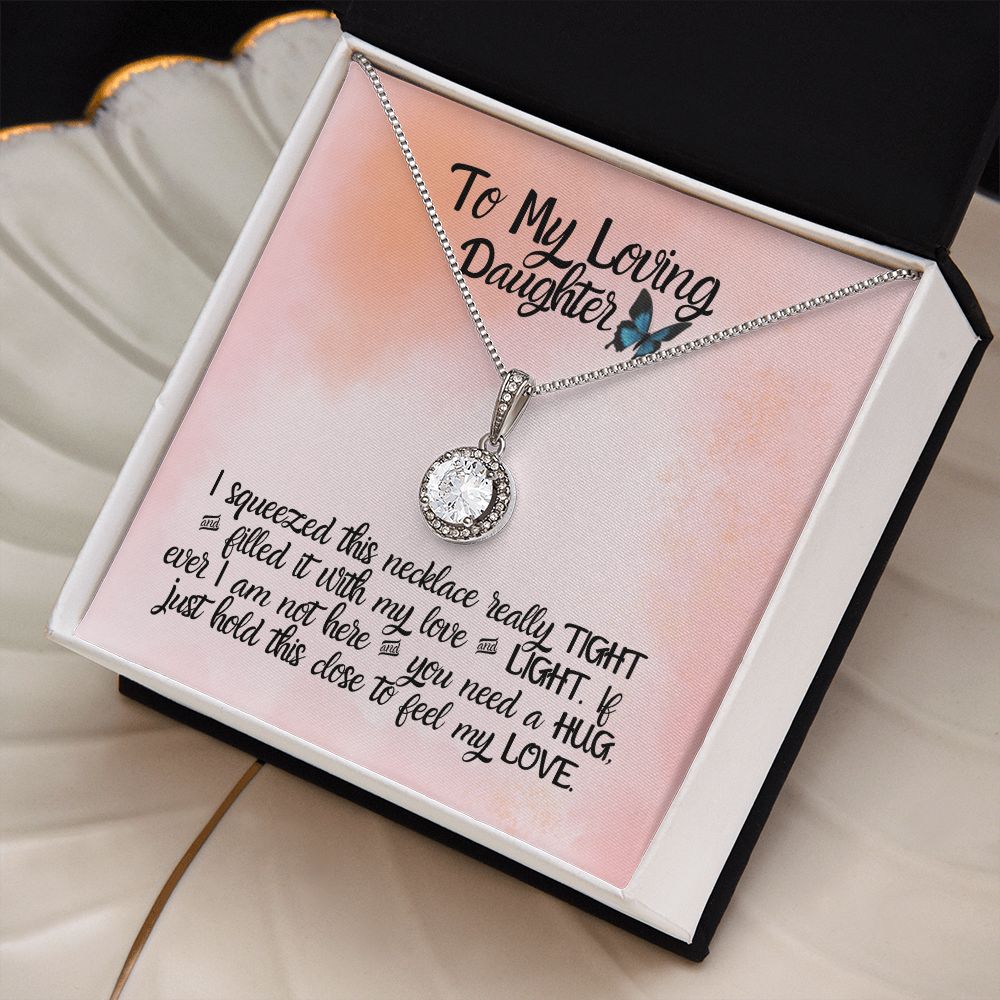To My Loving Daughter Eternal Hope Necklace Gift For Her