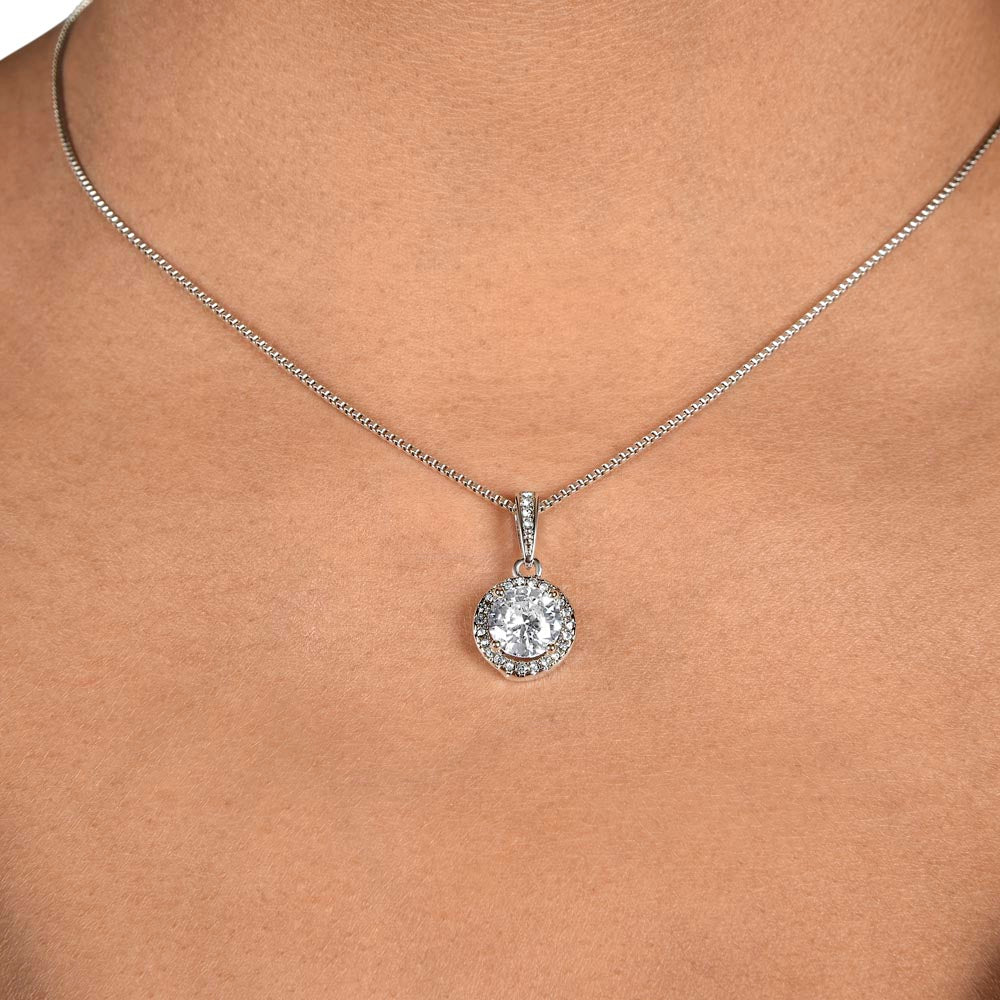 To My Loving Daughter Eternal Hope Necklace Gift For Her