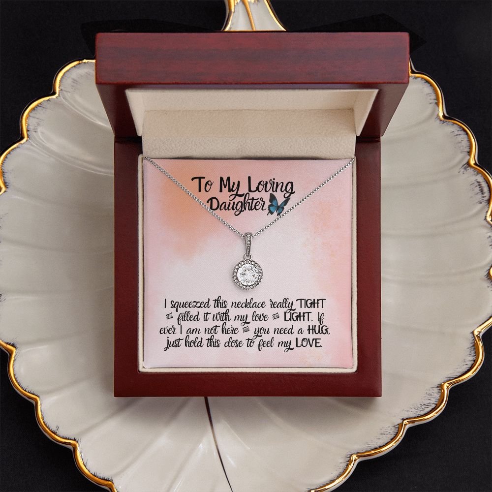 To My Loving Daughter Eternal Hope Necklace Gift For Her