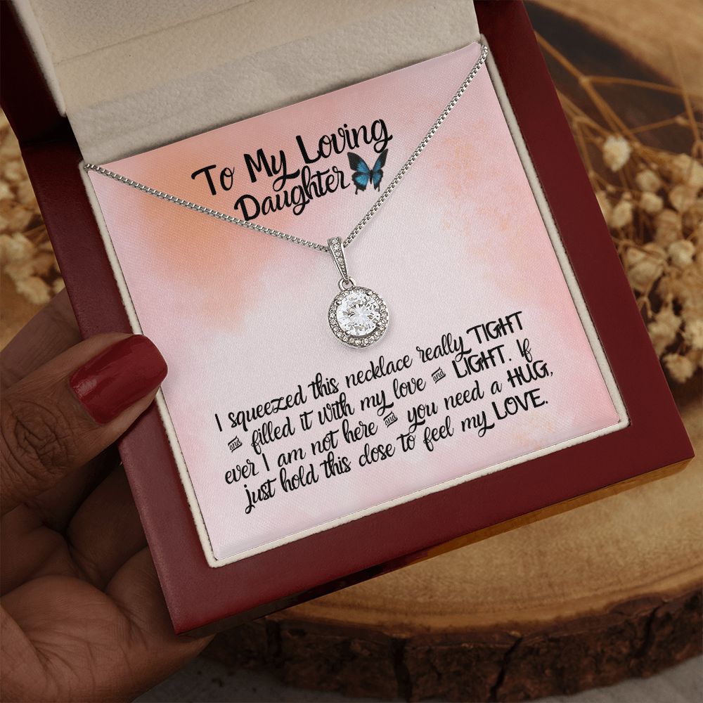 To My Loving Daughter Eternal Hope Necklace Gift For Her