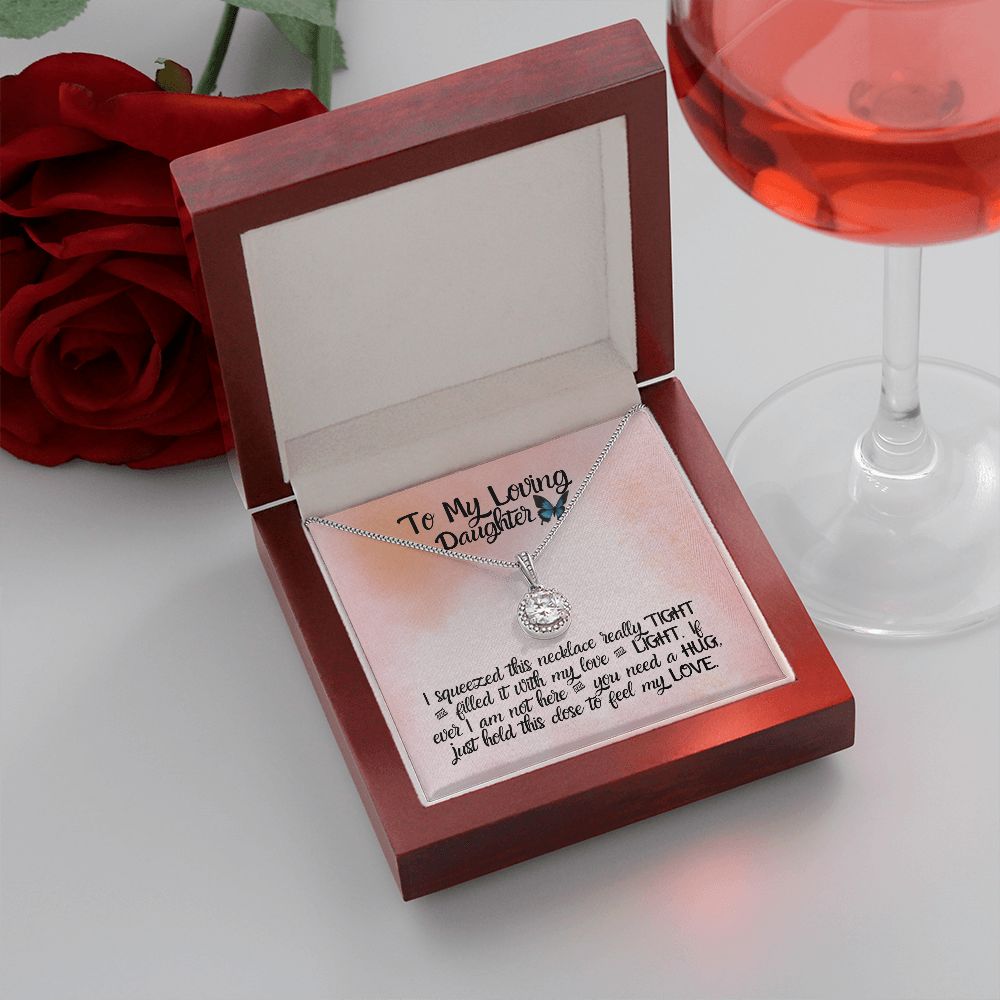 To My Loving Daughter Eternal Hope Necklace Gift For Her