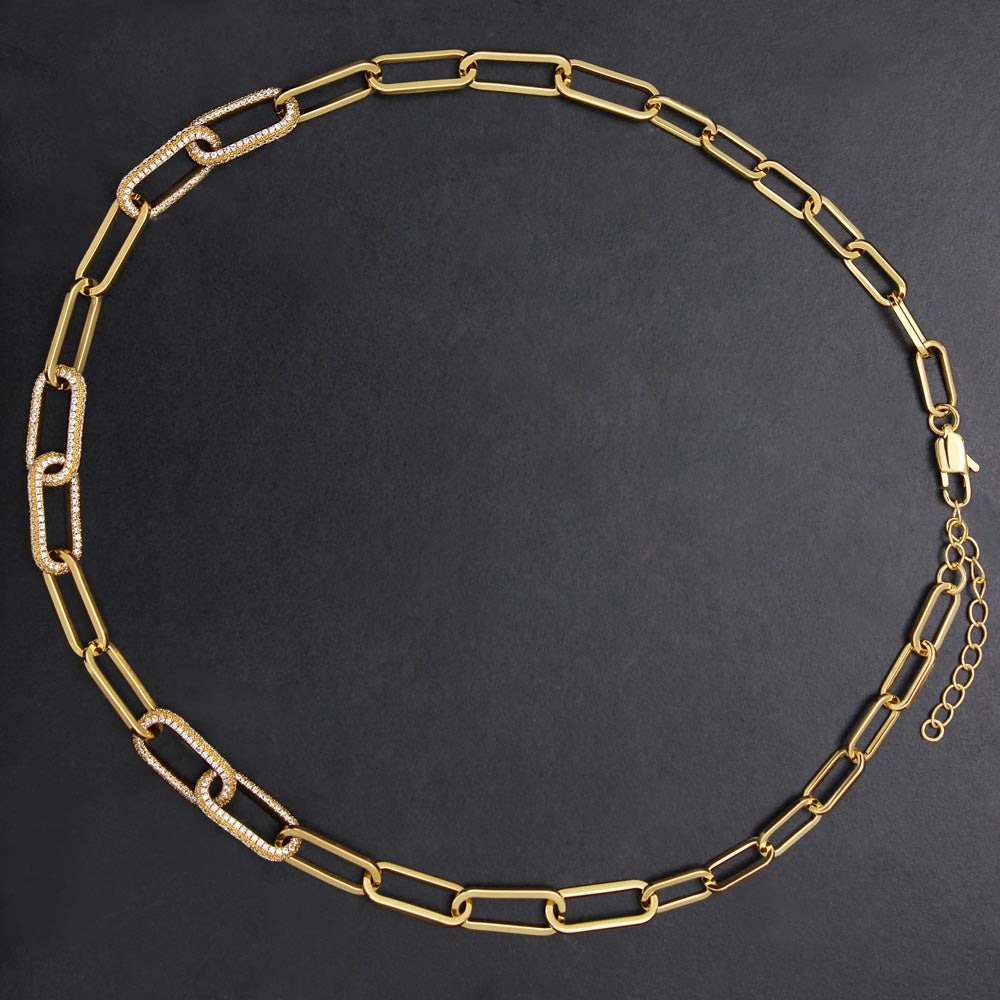 Thank You Forever Linked Necklace Gift For Her