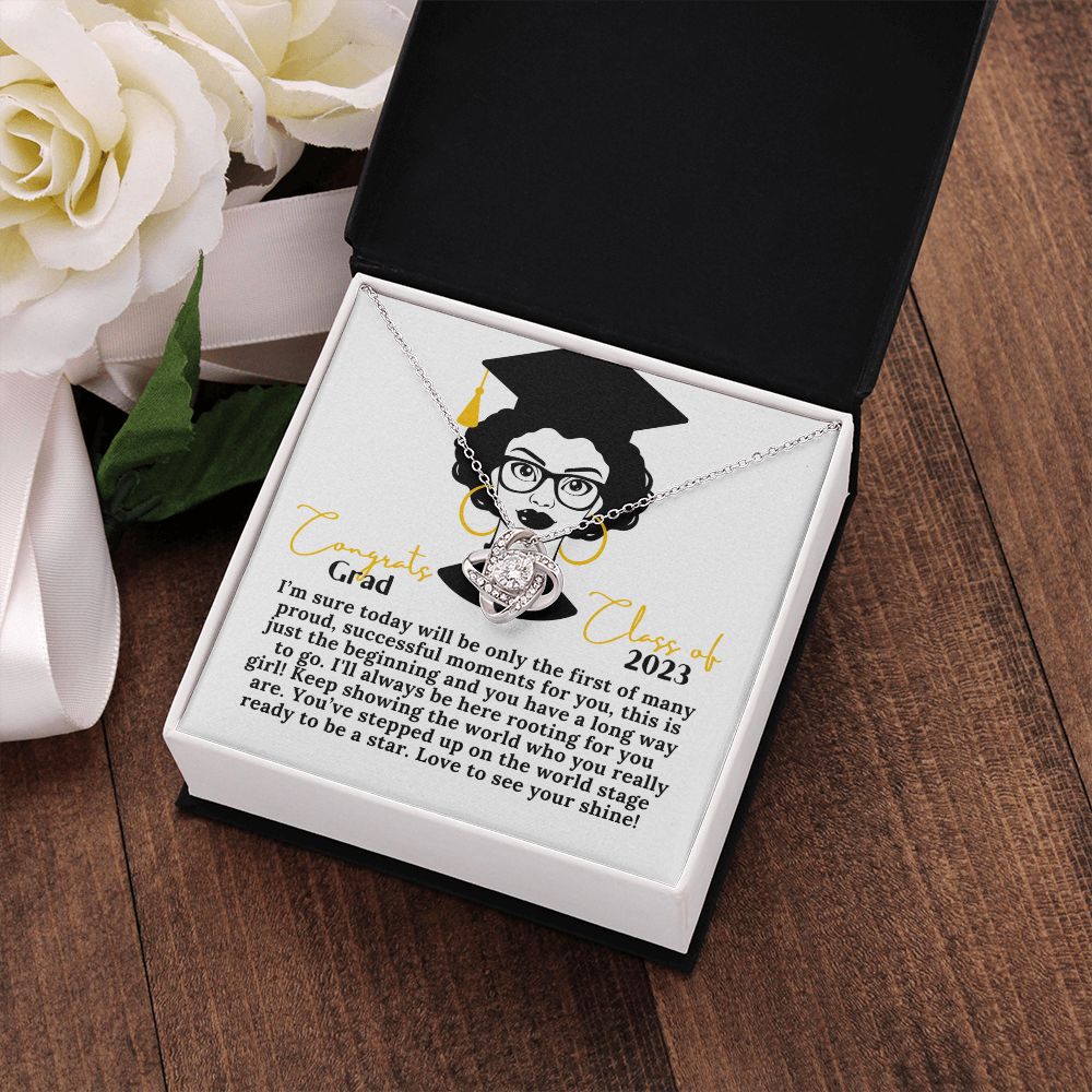 Graduation 2023 Gift for Her 14k White Gold 18k Yellow Gold Necklace