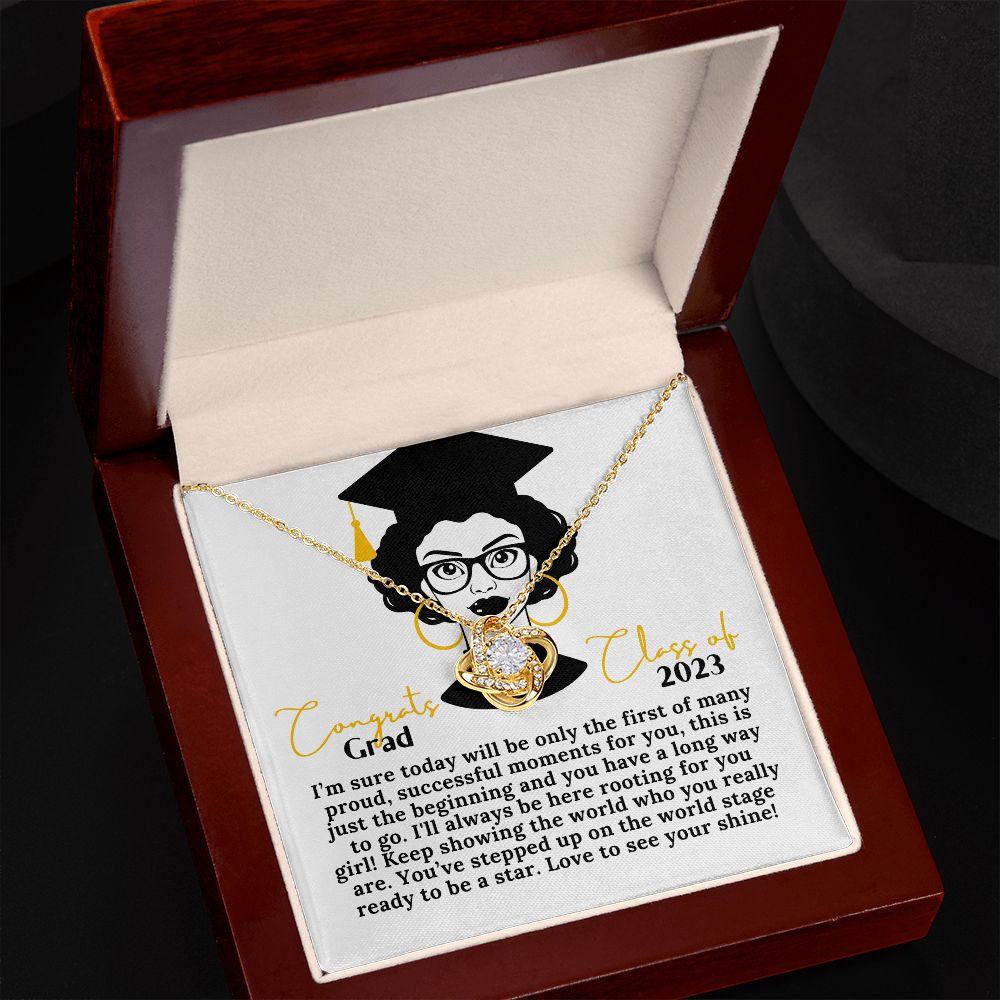 Graduation 2023 Gift for Her 14k White Gold 18k Yellow Gold Necklace