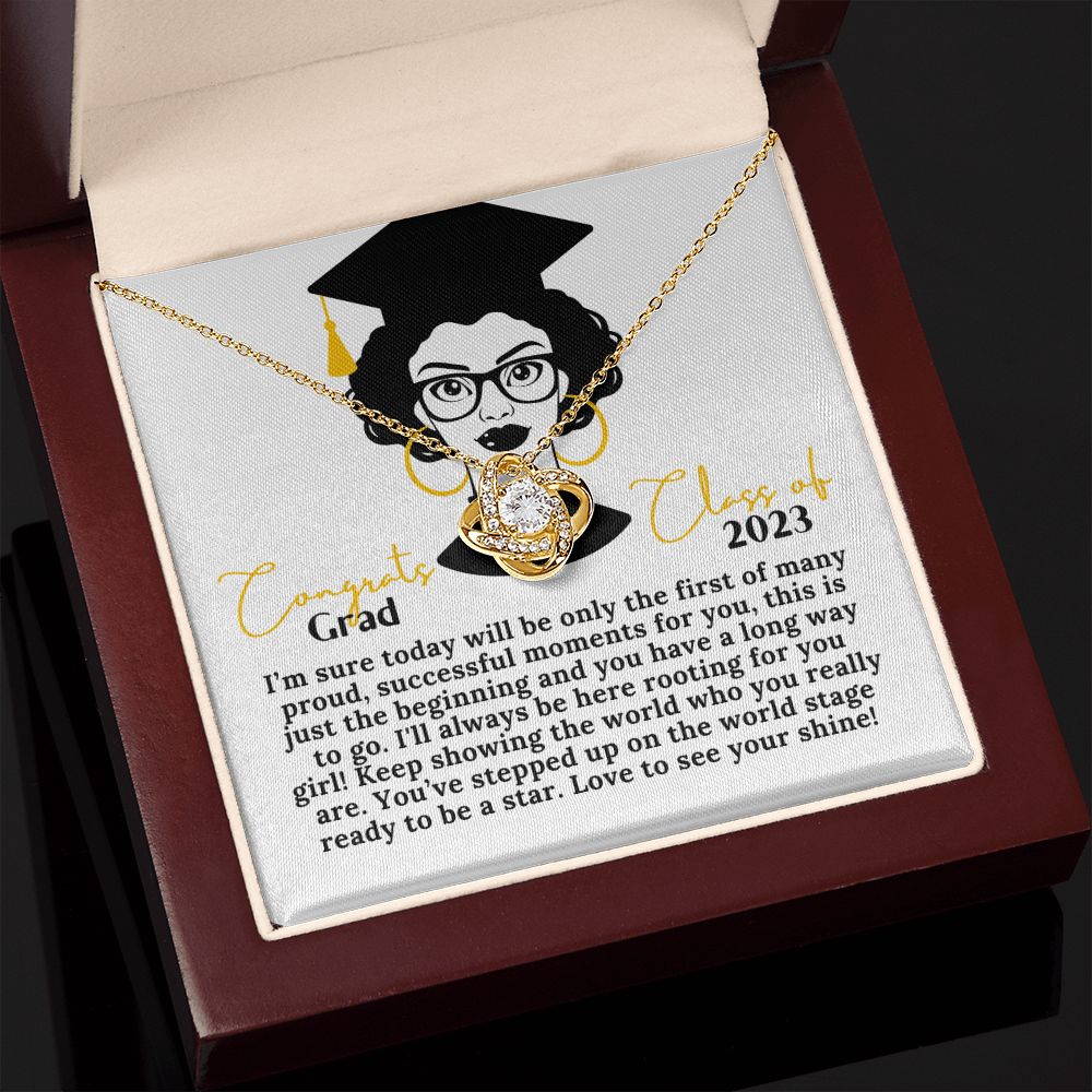Graduation 2023 Gift for Her 14k White Gold 18k Yellow Gold Necklace