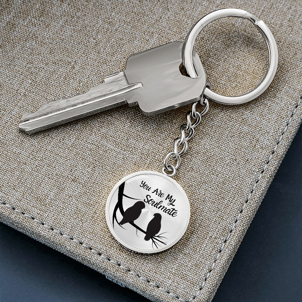 You Are My Soulmate Circle Keychain Gift For Him/Her