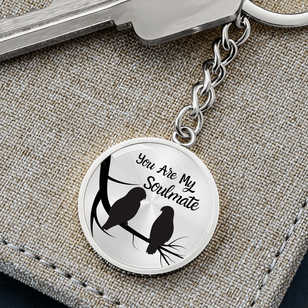 You Are My Soulmate Circle Keychain Gift For Him/Her
