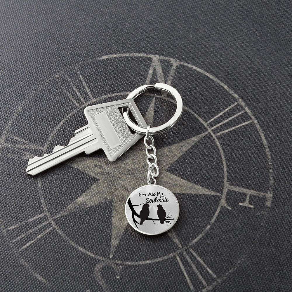 You Are My Soulmate Circle Keychain Gift For Him/Her