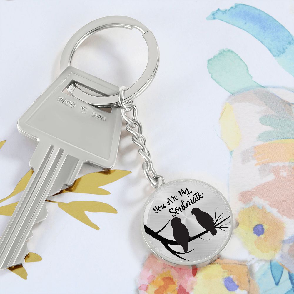 You Are My Soulmate Circle Keychain Gift For Him/Her