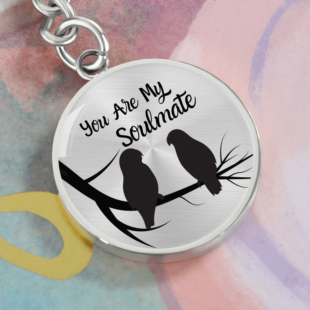 You Are My Soulmate Circle Keychain Gift For Him/Her