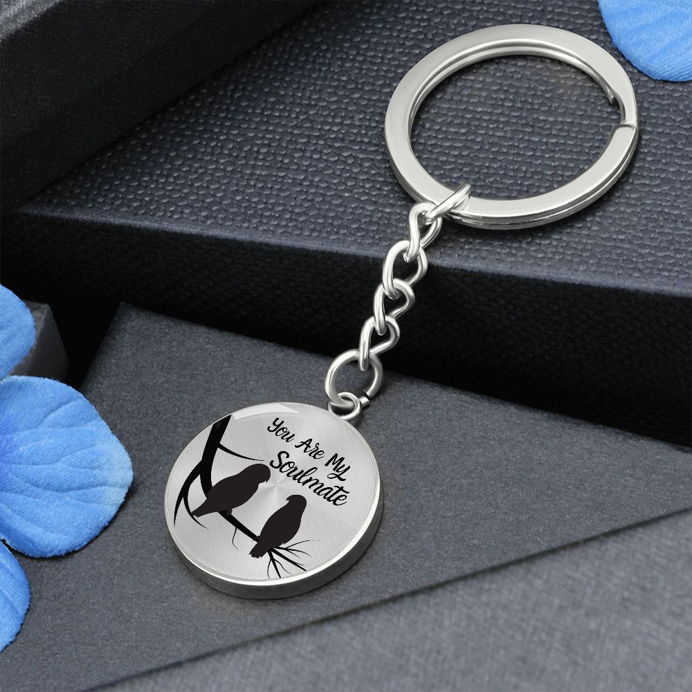 You Are My Soulmate Circle Keychain Gift For Him/Her