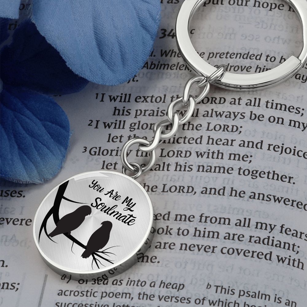 You Are My Soulmate Circle Keychain Gift For Him/Her