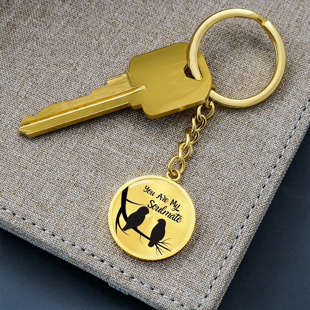 You Are My Soulmate Circle Keychain Gift For Him/Her