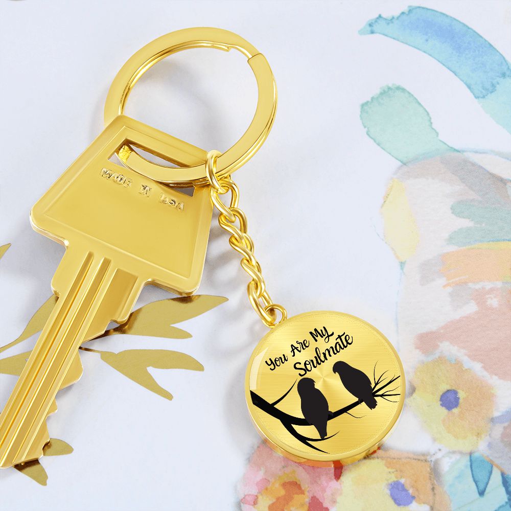 You Are My Soulmate Circle Keychain Gift For Him/Her
