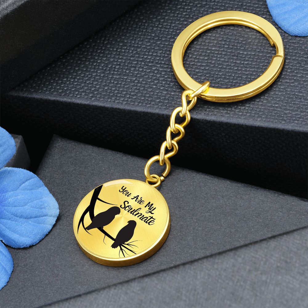 You Are My Soulmate Circle Keychain Gift For Him/Her
