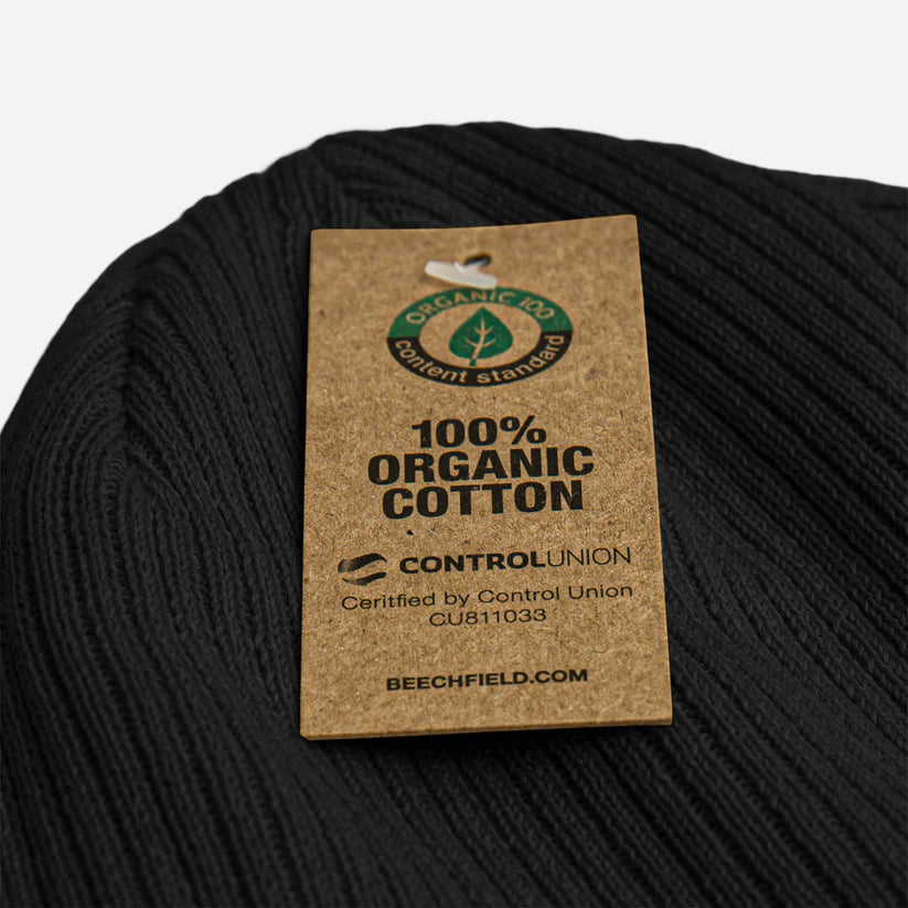Organic Ribbed Beanie