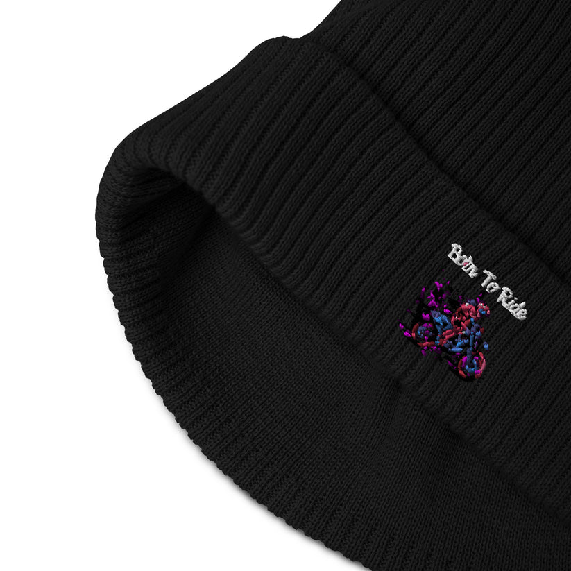 Organic Ribbed Beanie